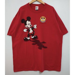 Disney - VINTAGE ミッキーマウス ディズニー USA製 Tシャツ L/XL