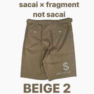 サカイ(sacai)のnot sacai fragment shorts 藤原ヒロシ sequel(ショートパンツ)