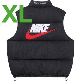 シュプリーム(Supreme)のXL Supreme Nike Denim Puffer Vest(ベスト)