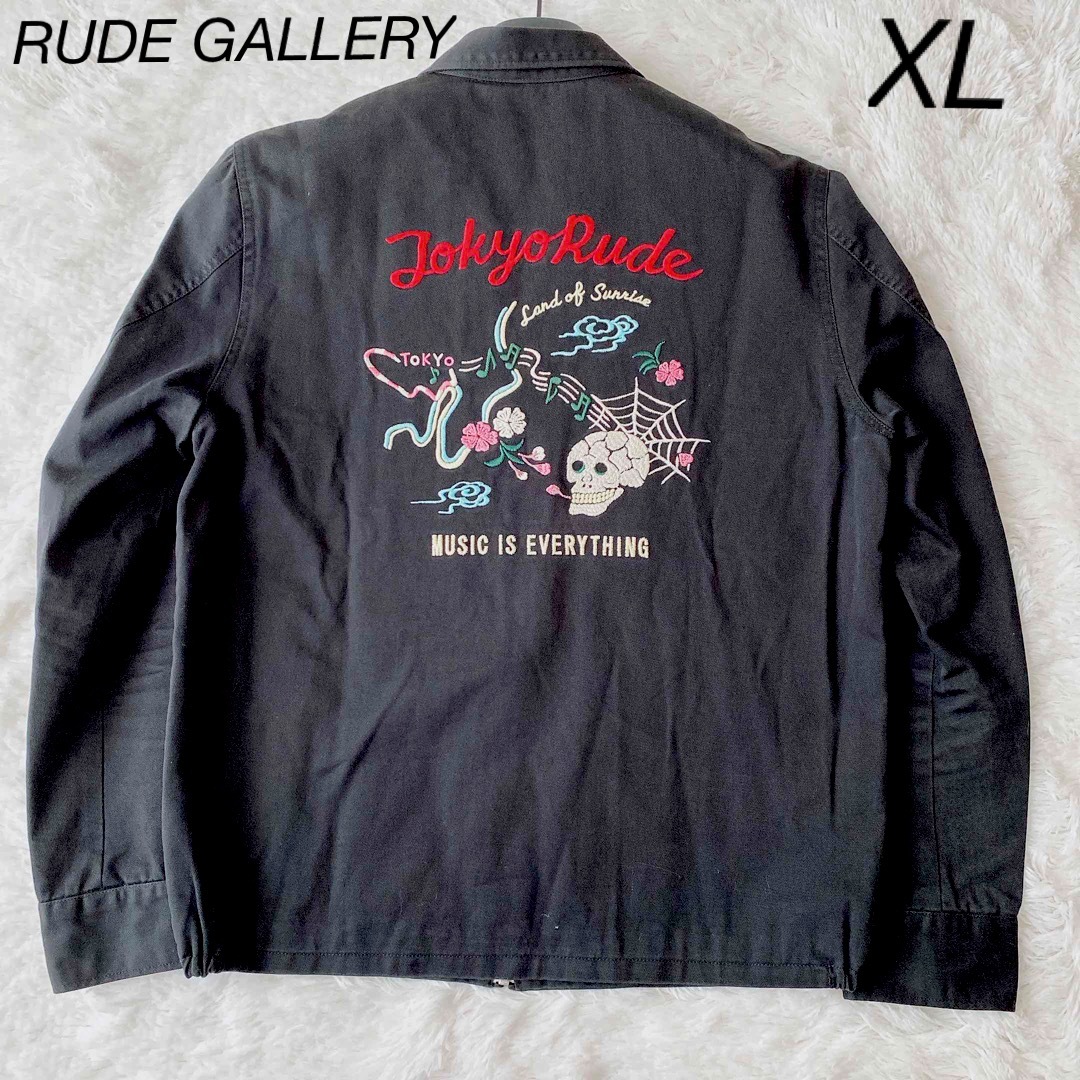 RUDE GALLERY - 【希少】ルードギャラリー 音ジャン XLサイズ RUDE GALLERY - 【希少】ルードギャラリー 音ジャン XLサイズ