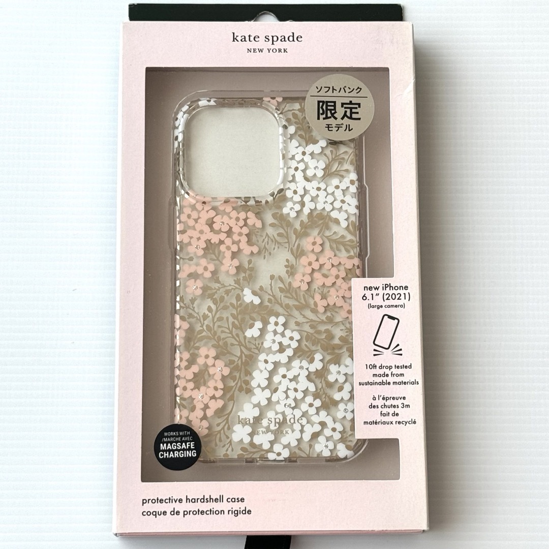 kate spade new york(ケイトスペードニューヨーク)の ケイトスペード iPhone13Pro ケース マルチフローラル 花柄 スマホ/家電/カメラのスマホアクセサリー(iPhoneケース)の商品写真