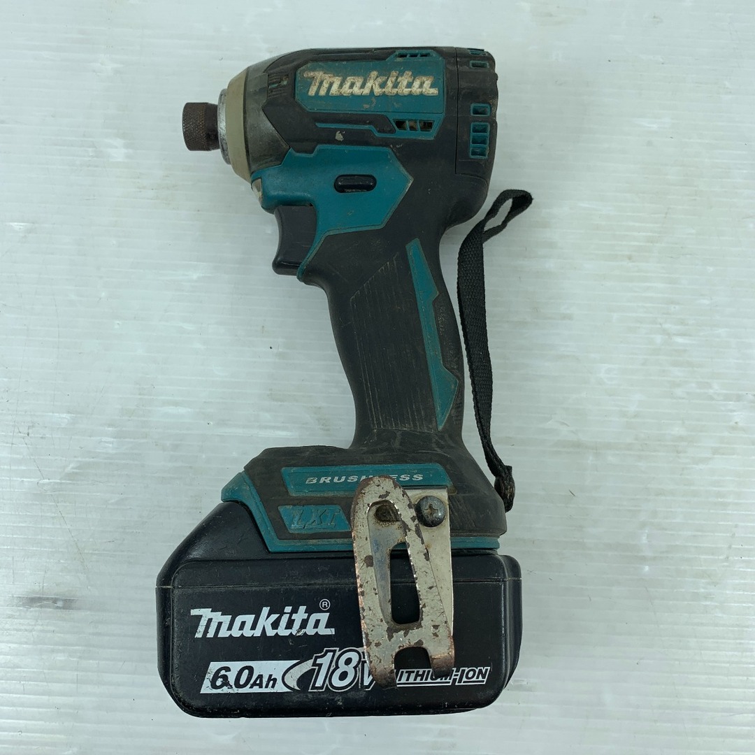 Makita(マキタ)のκκMAKITA マキタ 電動工具 インパクトドライバ 充電器・充電池2個・ケース付 コードレス式 18v 19264 TD170D グリーン インテリア/住まい/日用品の文房具(その他)の商品写真