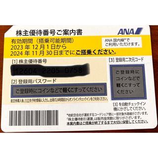 エーエヌエー(ゼンニッポンクウユ)(ANA(全日本空輸))のANA株主優待　2024 11/30 まで(その他)