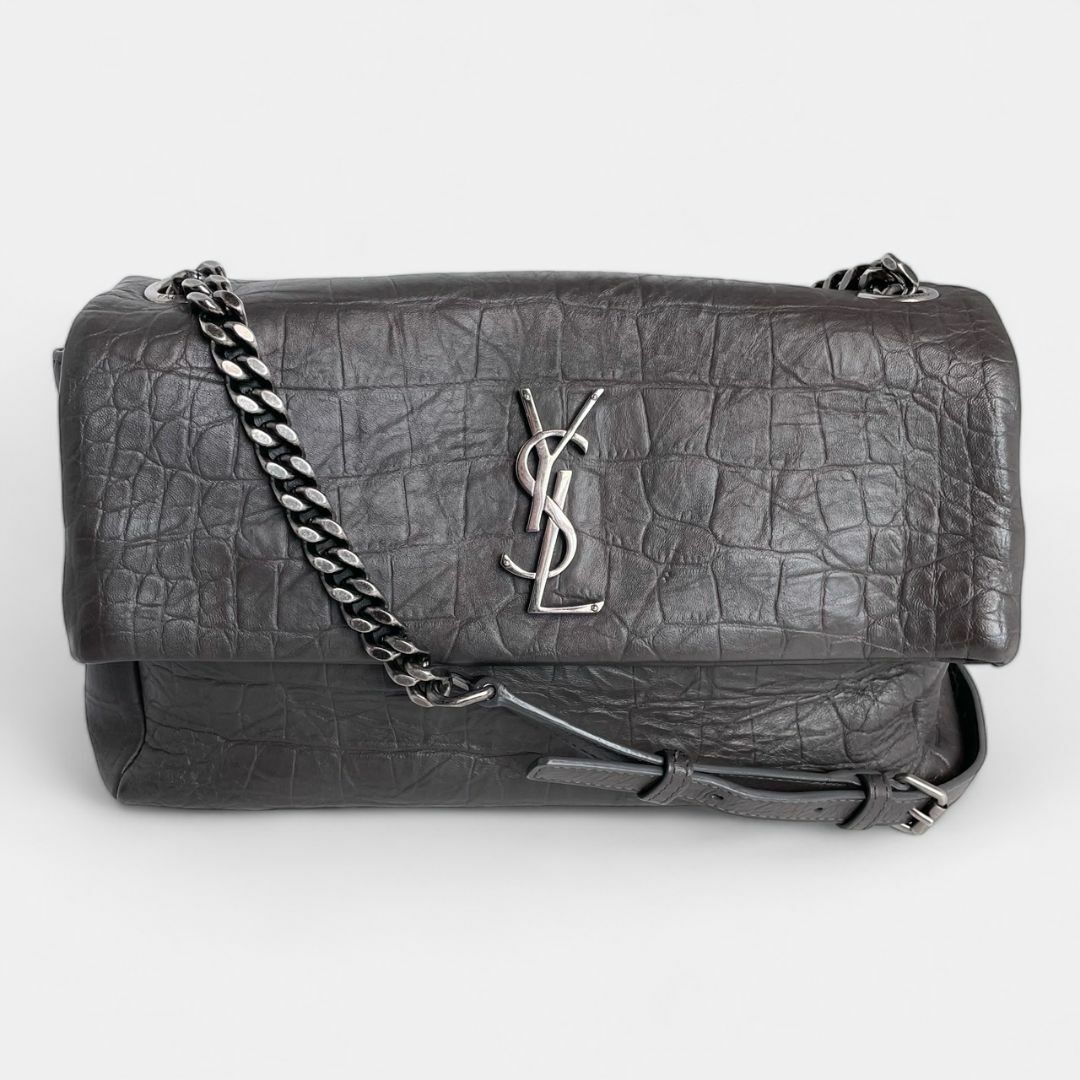 Saint Laurent(サンローラン)のサンローラン ショルダーバッグ 620663 ウェストハリウッド グレー YSL レディースのバッグ(ショルダーバッグ)の商品写真