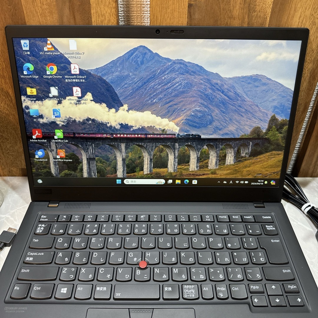 Lenovo(レノボ)のThinkpad X1 Carbon☘️SSD256GB/i5第10世代☘️ スマホ/家電/カメラのPC/タブレット(ノートPC)の商品写真