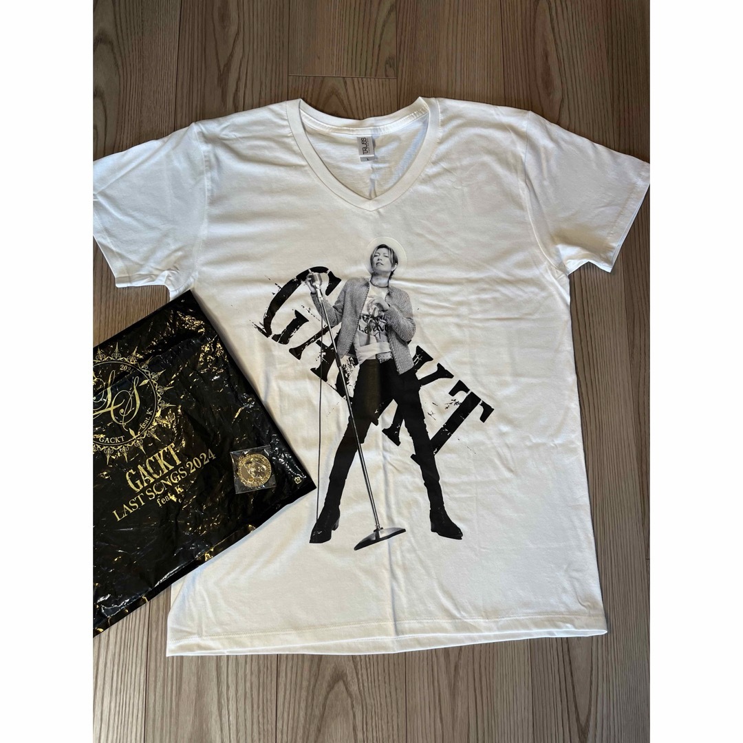 GACKT LAST SONGS 2024 feat. K のTシャツ エンタメ/ホビーの声優グッズ(Tシャツ)の商品写真