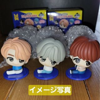 ボウダンショウネンダン(防弾少年団(BTS))の完売品　DNA 1番くじ　BTS tinytan ふりむきフィギュア賞　3体(アイドルグッズ)