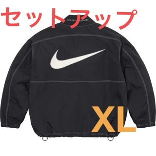 Supreme - XL Supreme Nike Ripstop Black セットアップ 