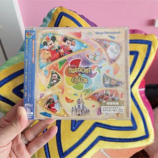 ディズニー(Disney)の美品ディズニーハーモニーインカラーリビングインカラーCDパレードBGM(キッズ/ファミリー)