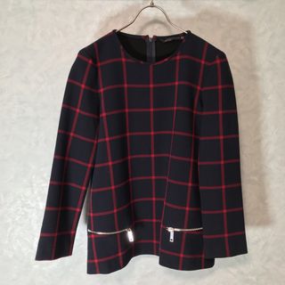 ザラ(ZARA)のZARA ザラ ブルゾン ジップブルゾン ブラウス(シャツ/ブラウス(長袖/七分))