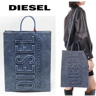 DIESEL - 《ディーゼル》新品 ビッグロゴ 2Wayトートバッグ ショルダーバッグ
