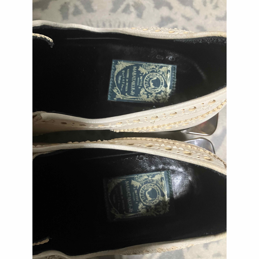 激レア　mabataki美雨　24.5cm  ウィングチップシューズ レディースの靴/シューズ(ローファー/革靴)の商品写真