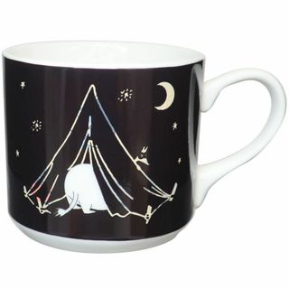 ムーミン[マグカップ]磁器製温感MUG/キャンプ 北欧 カミオジャパン 370m