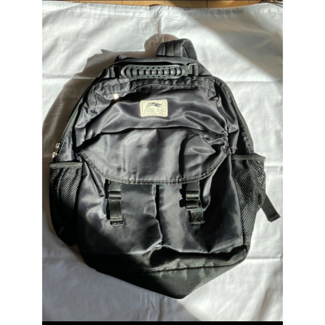 【reel】リール 黒リュック ナイロン PORTER ポーター レディースのバッグ(リュック/バックパック)の商品写真