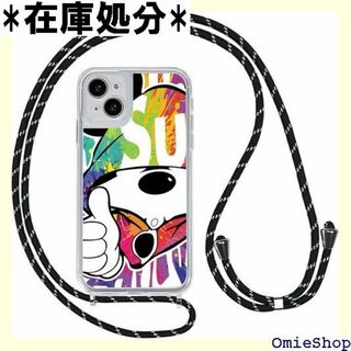 iPhone 15 用 ケース クリア ショルダー i プ 紛失防止 2113(その他)