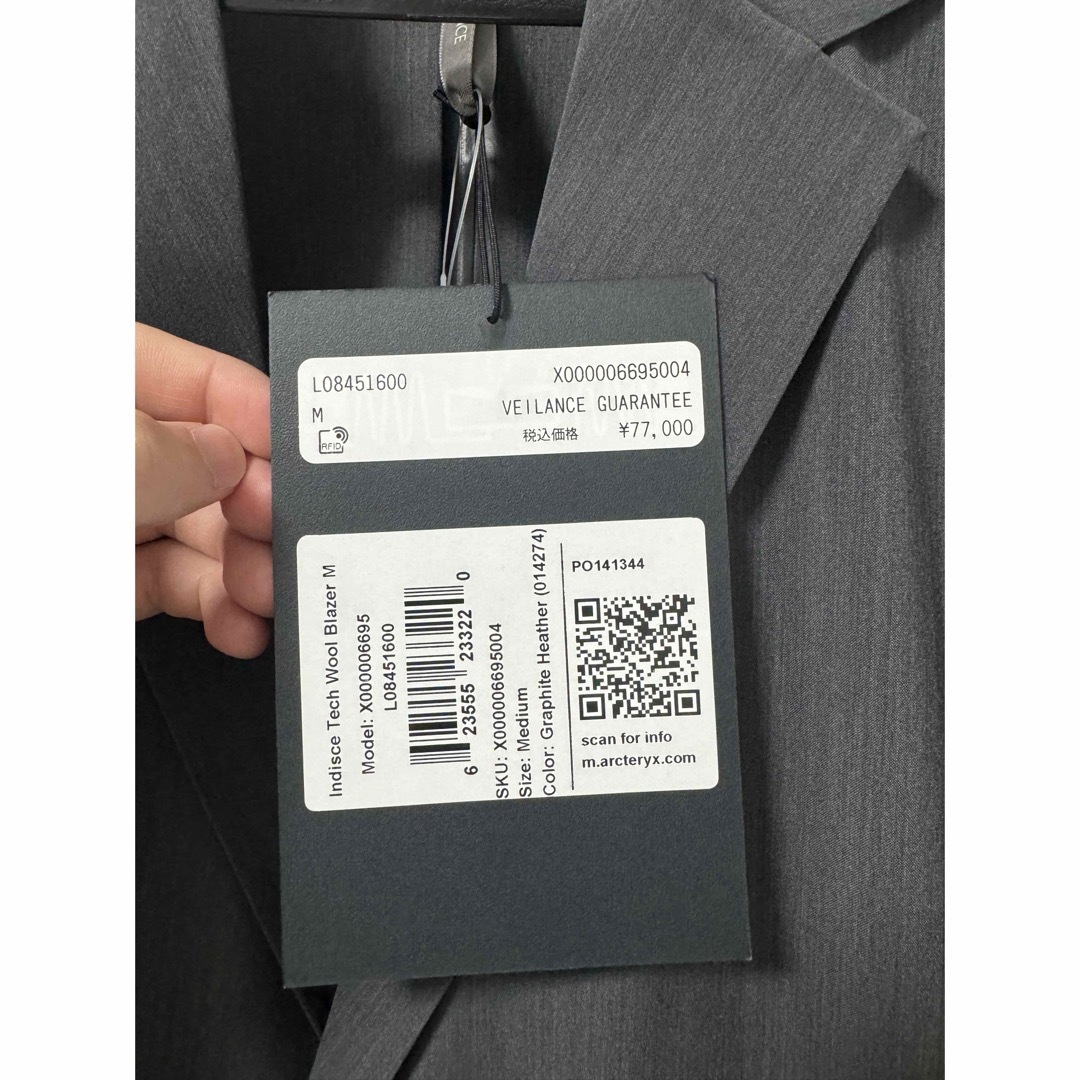 ARC'TERYX(アークテリクス)のARC’TERYX VEILANCE Tech Wool Blazer メンズのジャケット/アウター(テーラードジャケット)の商品写真