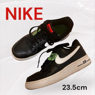 ナイキ(NIKE)のNIKE ナイキ エアフォース23.5ブラック スニーカー(スニーカー)