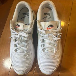 ナイキ(NIKE)のナイキ エア マックス エクシー ホワイト/グリーン 25.5❣️(スニーカー)