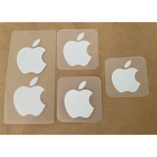 アップル(Apple)のAppleロゴ 純正品 ステッカー 5個セット(シール)