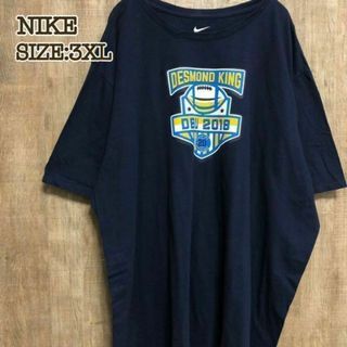 ナイキ(NIKE)のNIKE ナイキ　NFL ロサンゼルス・チャージャーズ　ビックシャツ　ネイビー(Tシャツ/カットソー(半袖/袖なし))