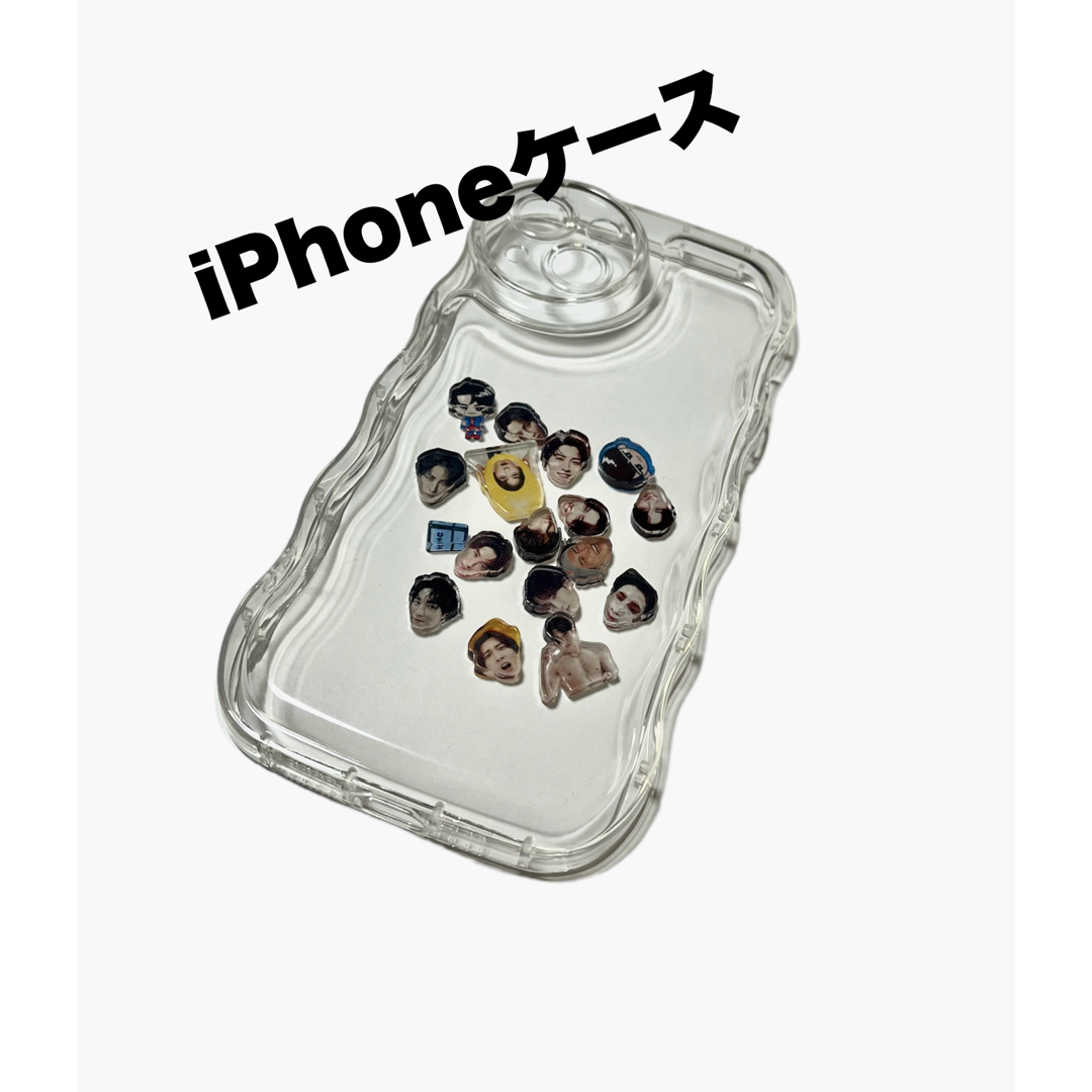 スノーマン　渡辺翔太　シェイカーケース　iPhone  ハンドメイド スマホ/家電/カメラのスマホアクセサリー(iPhoneケース)の商品写真