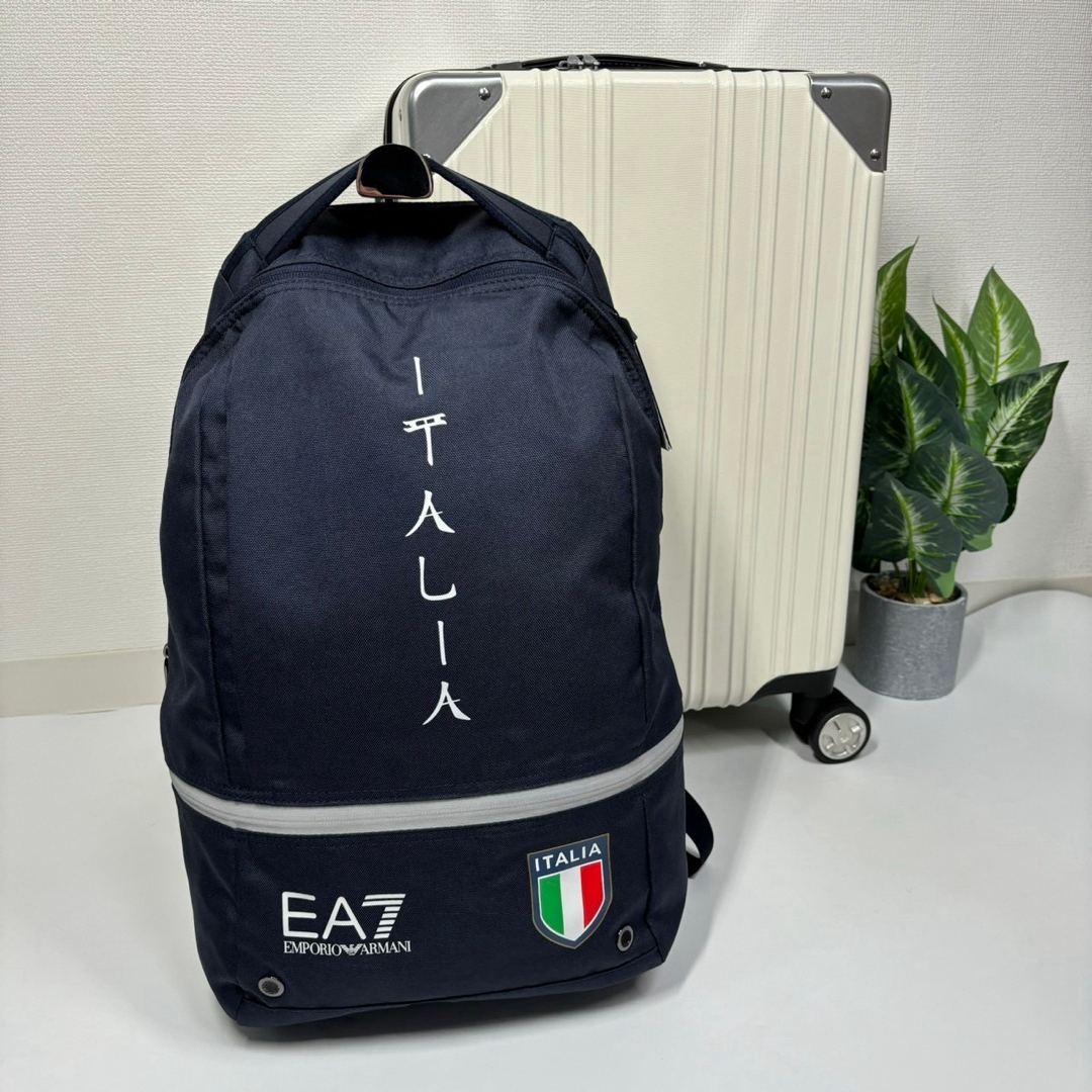 EMPORIO ARMANI EA7(エンポリオアルマーニイーエーセブン)の【未使用】EMPORIO ARMANI EA7 東京五輪公式限定バックパック メンズのバッグ(バッグパック/リュック)の商品写真