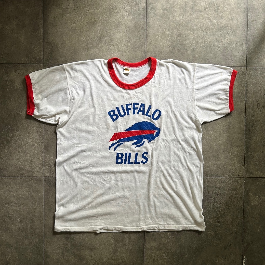 Russell Athletic(ラッセルアスレティック)の70s ラッセルアスレティック リンガーtシャツ USA製 ホワイト×レッド  メンズのトップス(Tシャツ/カットソー(半袖/袖なし))の商品写真