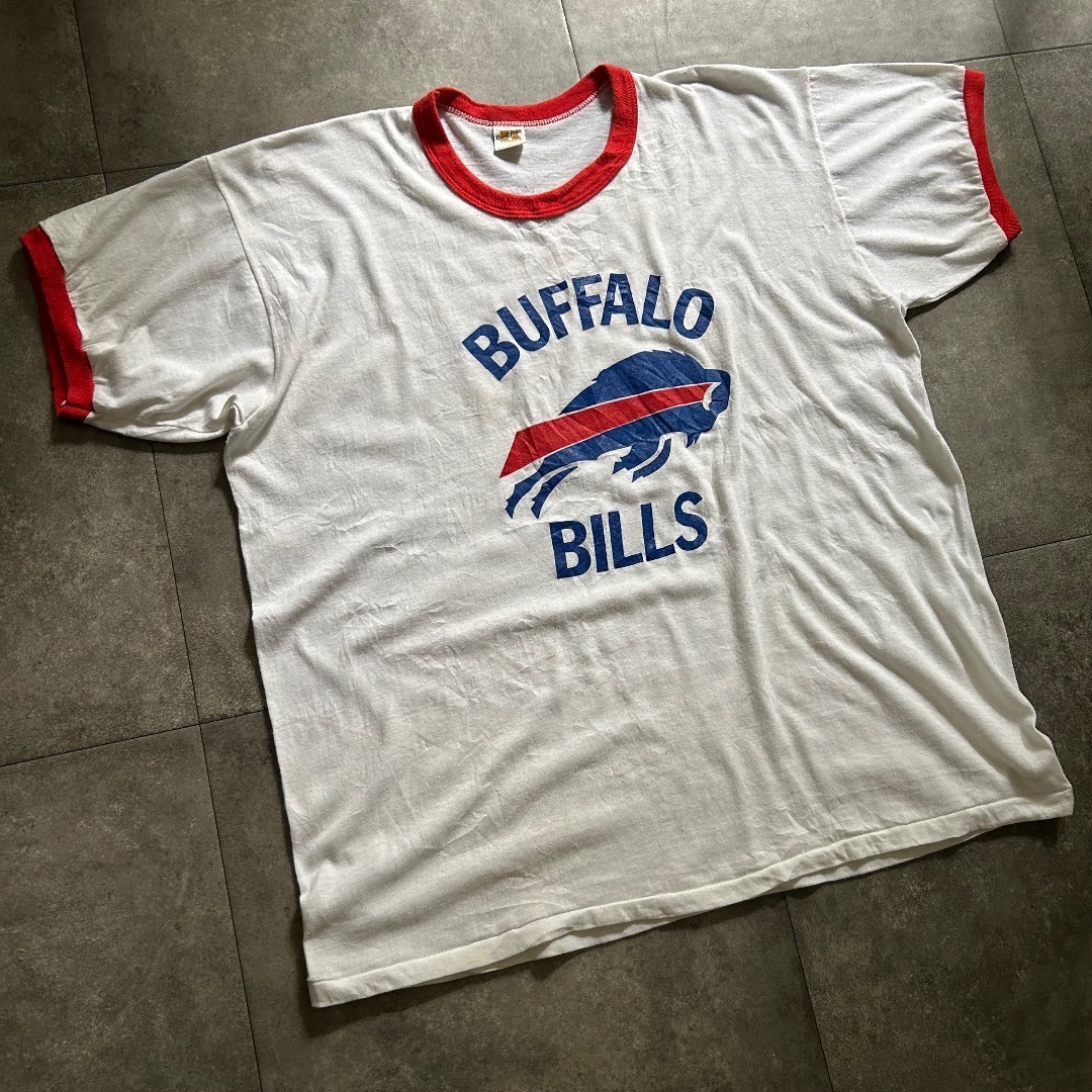 Russell Athletic(ラッセルアスレティック)の70s ラッセルアスレティック リンガーtシャツ USA製 ホワイト×レッド  メンズのトップス(Tシャツ/カットソー(半袖/袖なし))の商品写真