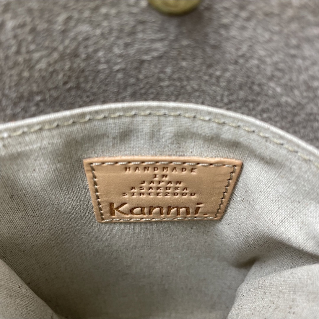 Kanmi.(カンミ)の新品タグ付き♡ kanmi サコッシュ　ドロップツリー　S グレー レディースのバッグ(ショルダーバッグ)の商品写真