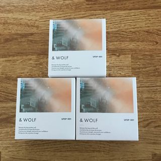 エヌオーガニック(N organic)の& WOLF UVセラムリキッドファンデーション UFSP-001 3個セット①(ファンデーション)