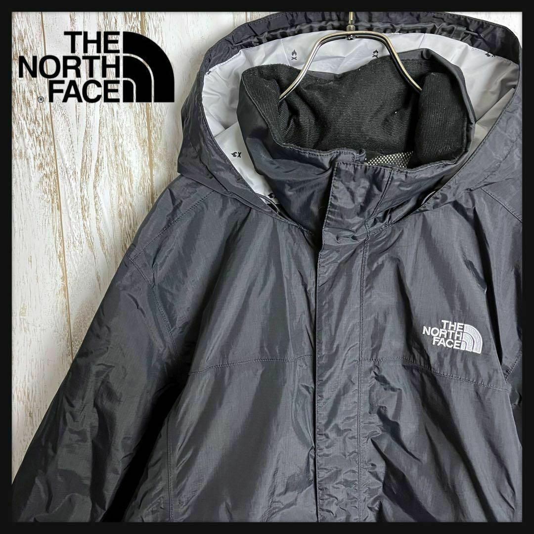 THE NORTH FACE(ザノースフェイス)の【定番デザイン】ノースフェイス☆両面ワンポイント刺繍ロゴ ナイロンジャケット L メンズのジャケット/アウター(ナイロンジャケット)の商品写真