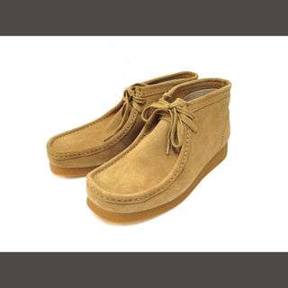 クラークス(Clarks)のクラークス clarks ワラビーエヴォブーツ サンドスウェード  7.5(ブーツ)