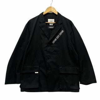 ダブルタップス(W)taps)のWTAPS ダブルタップス × UNDERCOVER 21AW 品番 UC1B9101 ONE ON ONE ジャケット ブラック サイズ4＝XL 正規品 / 34070(その他)