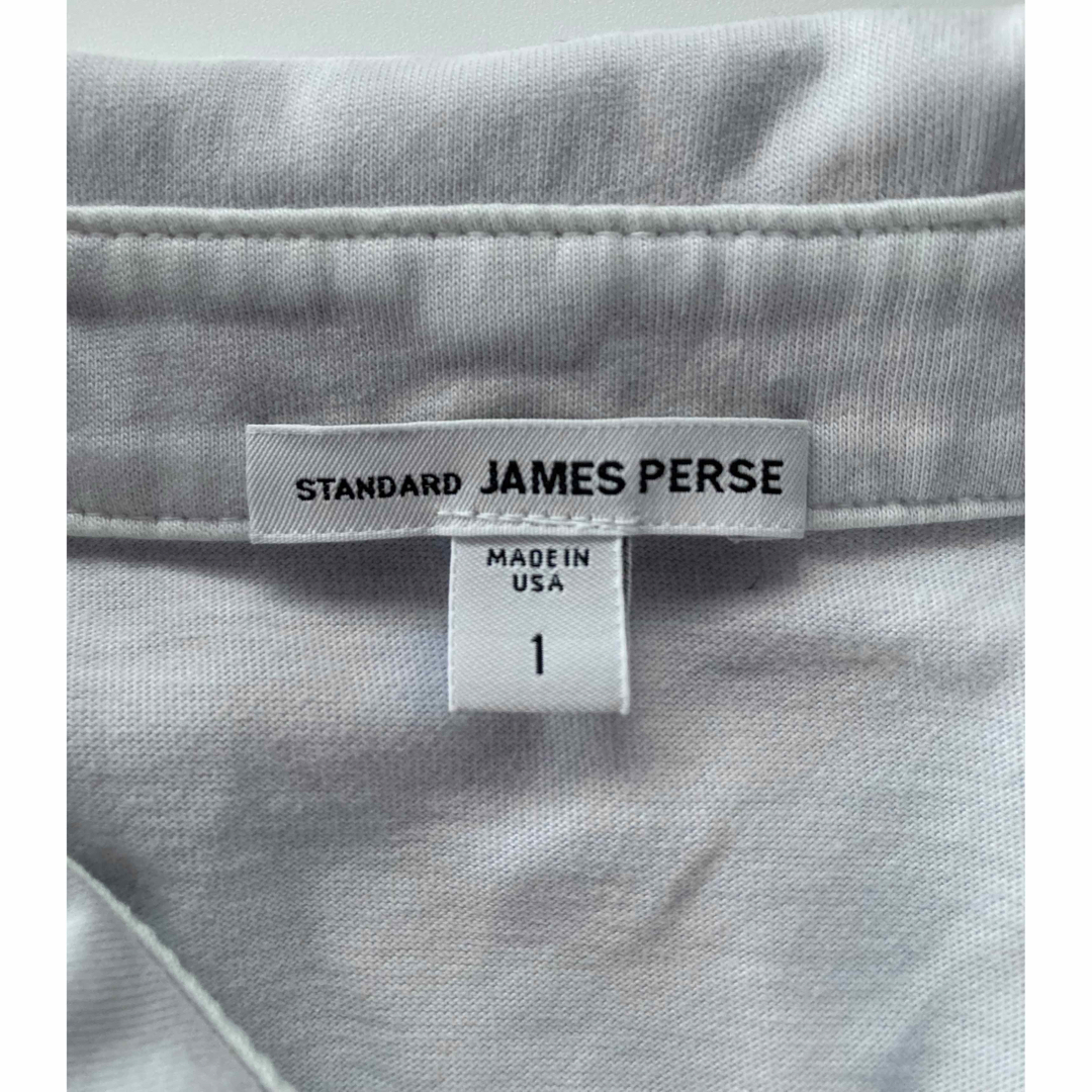 JAMES PERSE(ジェームスパース)のJAMES PERSE 米国製 半袖ポロシャツ M スカイブルー メンズのトップス(ポロシャツ)の商品写真
