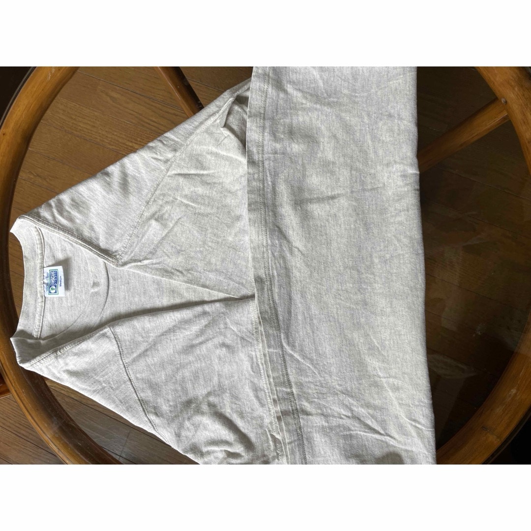 レア中古M 90s USA製 discus ディスカス  杢グレー tシャツ メンズのトップス(Tシャツ/カットソー(半袖/袖なし))の商品写真