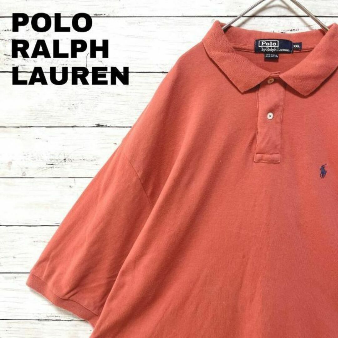 POLO RALPH LAUREN(ポロラルフローレン)の47n USA製 ポロラルフローレン 半袖ポロシャツ ワンポイントポニー刺繍 メンズのトップス(ポロシャツ)の商品写真