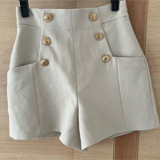 ザラ(ZARA)のZARA ショートパンツ　ハイウエスト(ショートパンツ)