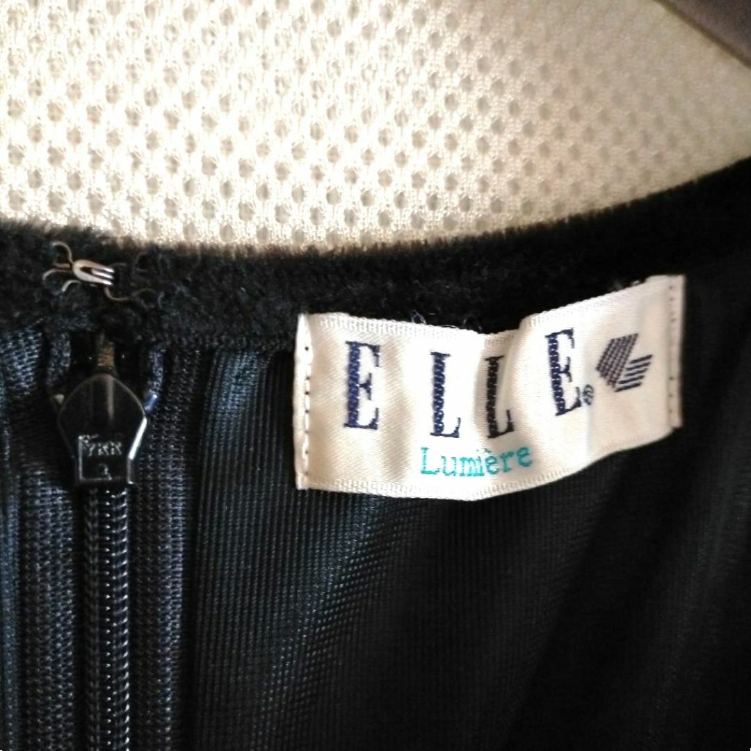 ELLE(エル)のほぼ新品・エル・ELLEのノースリーブワンピース レディースのワンピース(ミニワンピース)の商品写真