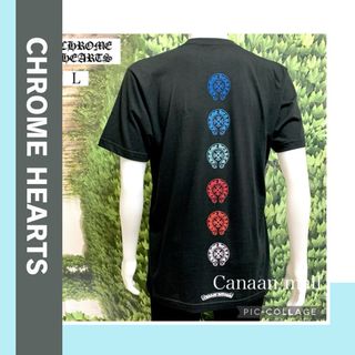 クロムハーツ(Chrome Hearts)の【超美品L】即完品！22春夏クロムハーツホースシュー マルチカラー半袖T(Tシャツ/カットソー(半袖/袖なし))