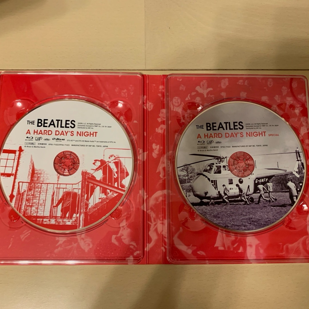 THE BEATLES(ビートルズ)のA　HARD　DAY’S　NIGHT【初回限定版】 Blu-ray エンタメ/ホビーのDVD/ブルーレイ(外国映画)の商品写真
