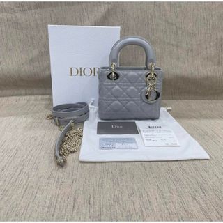 クリスチャンディオール(Christian Dior)の超美品 LADY DIOR レディディオール　ミニバッグ(ショルダーバッグ)