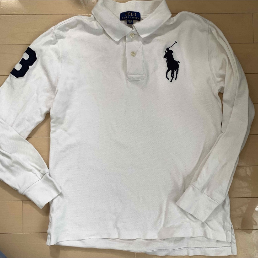 POLO RALPH LAUREN(ポロラルフローレン)のラルフローレン  長袖　ポロシャツ　キッズ キッズ/ベビー/マタニティのキッズ服男の子用(90cm~)(Tシャツ/カットソー)の商品写真