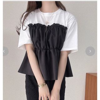 シマムラ(しまむら)の新品　タグ付き　koko しまむら　ビスチェドッキングプルオーバー(Tシャツ(半袖/袖なし))