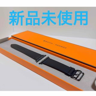 Apple Watch エルメス　ブラックレザー　HERMES エルメス 黒