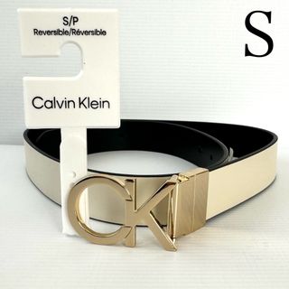 Calvin Klein - カルバンクライン リバーシブル ベルト レディース Sサイズ 