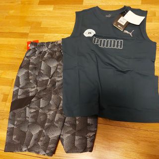 プーマ(PUMA)のPUMA　トップス　ハーフパンツ　150(Tシャツ/カットソー)