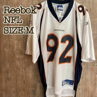 リーボック(Reebok)のNIKE ナイキ　NFL デンバー・ブロンコス　ゲームシャツ　ホワイト　M(Tシャツ/カットソー(半袖/袖なし))