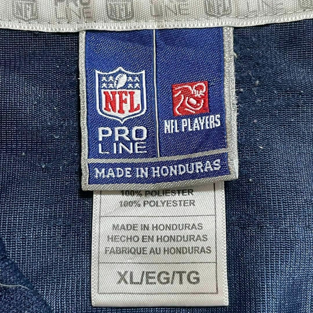 NFL シアトル・シーホークス　ゲームシャツ　ネイビー　XL メンズのトップス(Tシャツ/カットソー(半袖/袖なし))の商品写真