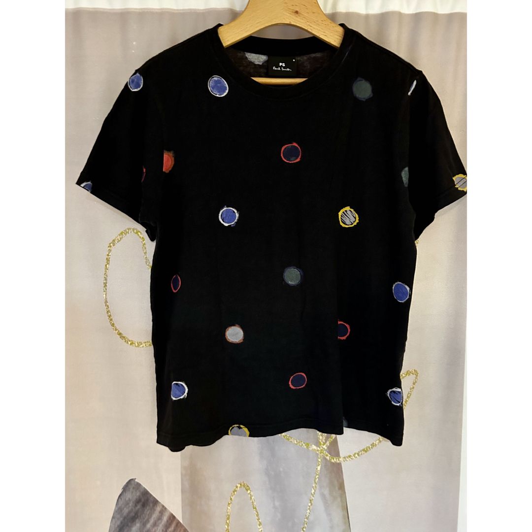 Paul Smith(ポールスミス)のポールスミス 水玉 ALL OVER Tシャツ ブラック メンズのトップス(Tシャツ/カットソー(半袖/袖なし))の商品写真