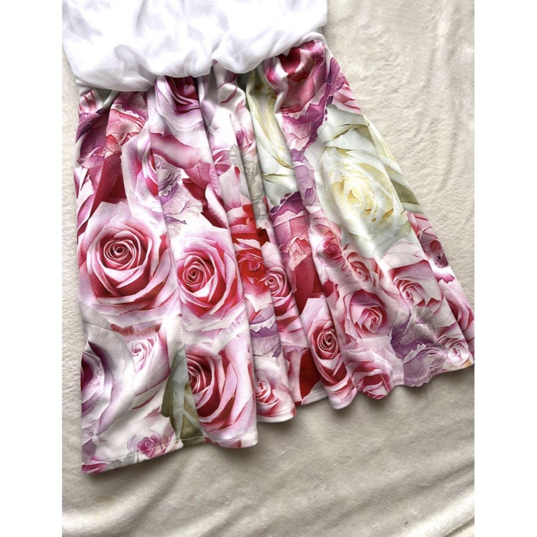 MA＊RS(マーズ)の【MARS】薔薇柄 ワンピース ドレス スカート マーズ レディースのワンピース(ひざ丈ワンピース)の商品写真